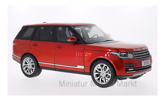 Welly WEL11006MB-rt Land Rover Range Rover - rot - Vorbestellung 1:18