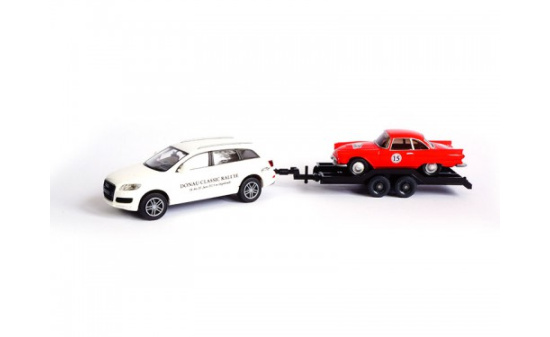 Wiking DC15001 Sondermodell Donau Classic 2015 - Audi Q7 + Auto Union 1000 Sp 1:87