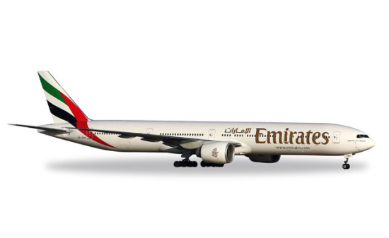 Herpa 557467 Emirates Boeing 777-300ER 1:200
