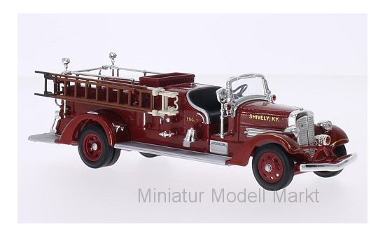 Lucky Die Cast 43003B Ahrens Fox VC, Shively Fire Dept., 1938 1:43