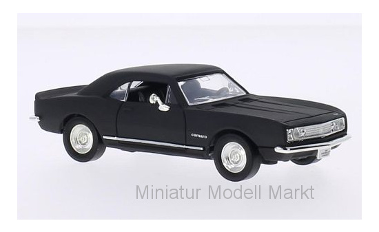 Lucky Die Cast 94216ma-sw Chevrolet Camaro Z-28, matt-schwarz, ohne Vitrine, 1967 1:43