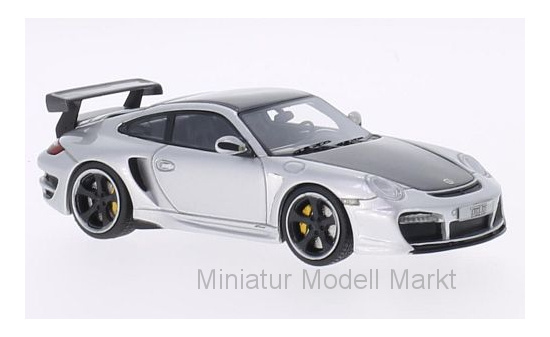 Neo 43904 Techart GT Street, silber/metallic-dunkelgrau, Basis: Porsche 911 (997), 2009 1:43