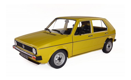 Solido 421183840 VW Golf 1 CL gelb (BJ. 1983) 1:18