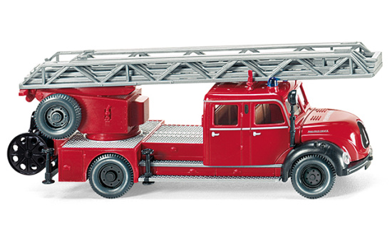 Wiking 086234 Feuerwehr - Drehleiter (Magirus DL 25h) 1:87