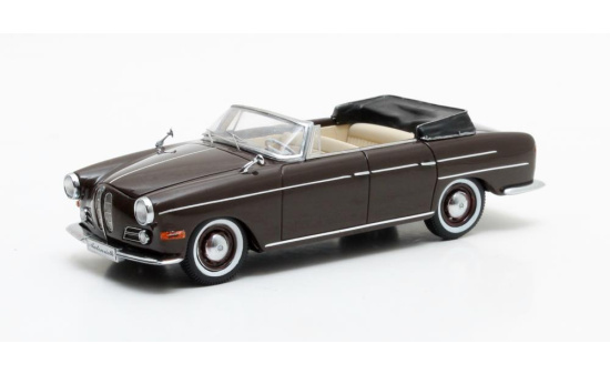 Matrix Scale Models 40202-071 BMW 502 3200 V8 Super Cabrio Autenrieth 1959 Brown Metallic 1:43