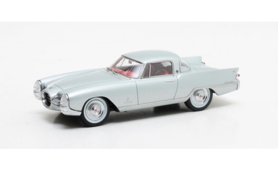 Matrix Scale Models 41401-012 Nash Rambler Pininfarina Palm Beach 1956 Silver Metallic 1:43
