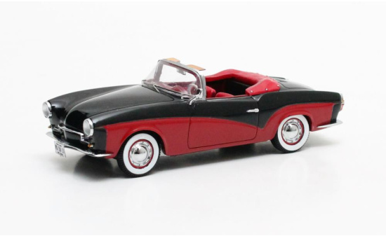 Matrix Scale Models 42105-031 Rometsch Lawrence Convertible 1959 Black/Red 1:43
