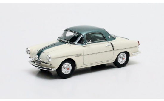 Matrix Scale Models 30602-082 Viotti 600 Coupe 1959 White/Green Metallic 1:43