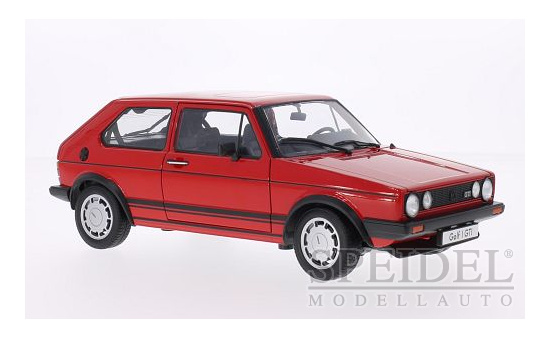 Welly WEL18039RED VW Golf I GTI - rot 1:18