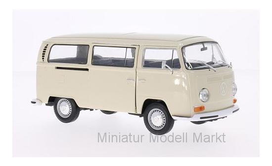 Welly WEL22472BEIGE VW T2 Bus - hellbeige - Vorbestellung 1:24