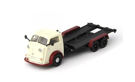 Autocult 07003 Tempo Matador Renntransporter, beige-rot 1:43