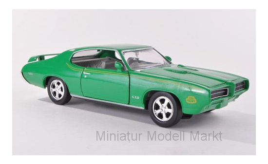 Motormax 73242GREEN Pontiac GTO Judge, grün, 1969 1:24