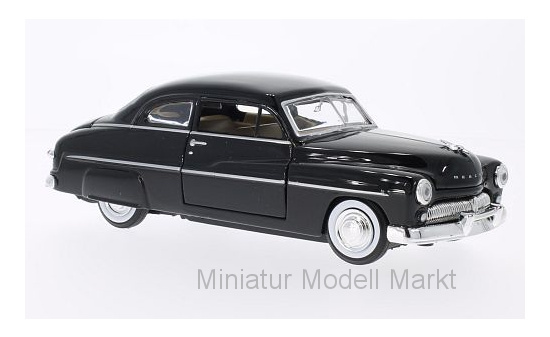 Motormax 73225BLACK Mercury Coupe, schwarz, 1949 1:24
