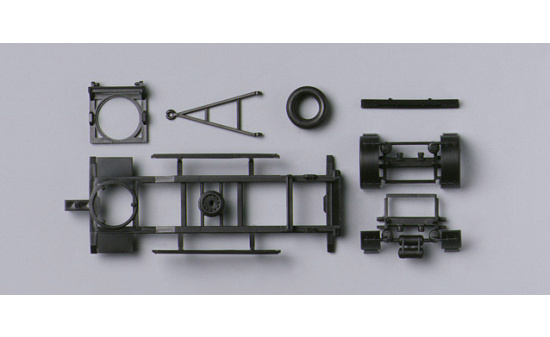 Herpa 080507 Hängerfahrgestell für Wechselaufbau 2-achs (7,15m)
Inhalt: 2 Stück 1:87