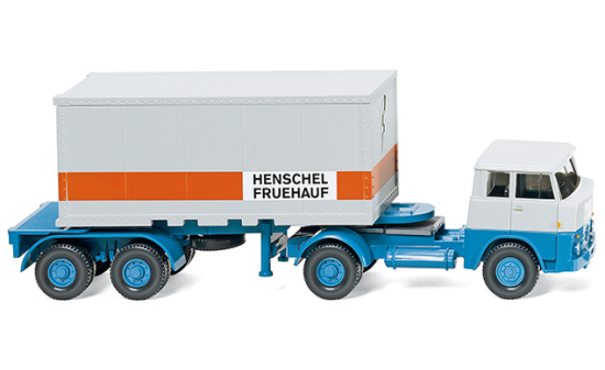 Wiking 052601 Containersattelzug (Henschel) 