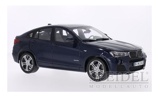 Paragon PA-97092 BMW X4, metallic-dunkelblau 1:18