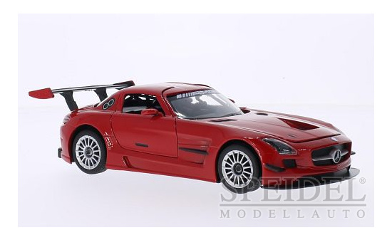 Motormax MOM73356RED Mercedes SLS AMG GT3 - rot 1:24