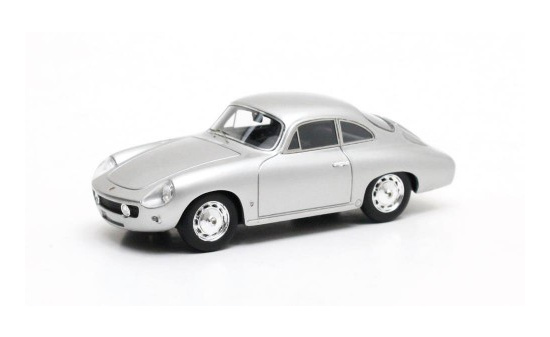 Matrix Scale Models 41607-011 Porsche 356 1600 Reuter Coupe Ghia Aigle 1961 Silver Metallic 1:43
