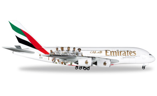 Herpa 529242 Emirates Airbus A380 