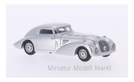 BoS-Models 87090 Mercedes 540 K Stromlinienwagen, silber, 1938 1:87