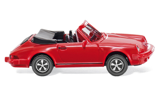 Wiking 016203 Porsche 911 SC Cabriolet - rot 1:87