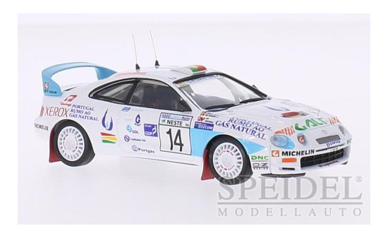 Trofeu 0703 Toyota Celica GT Four (ST205), No.14, 1000 Lakes Rallye, R.Madeira/N.R.Silva, 1996 1:43