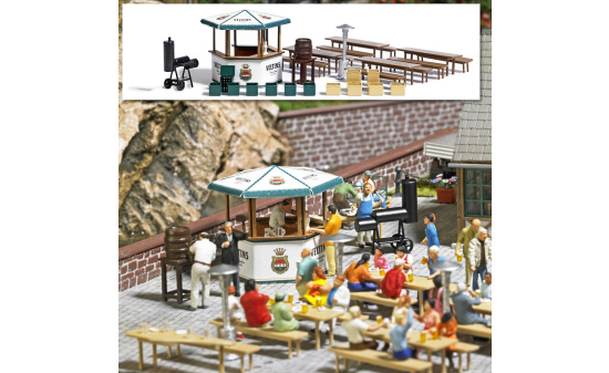 Busch 1048 Gartenlokal 1:87