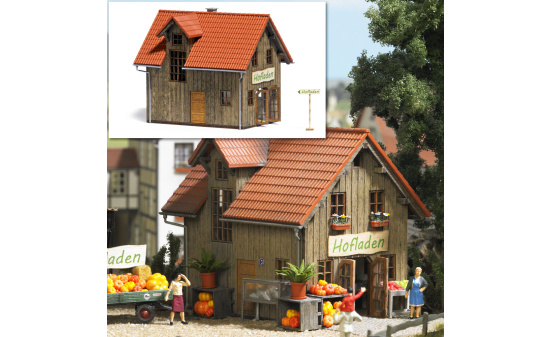 Busch 1512 Hofladen 1:87