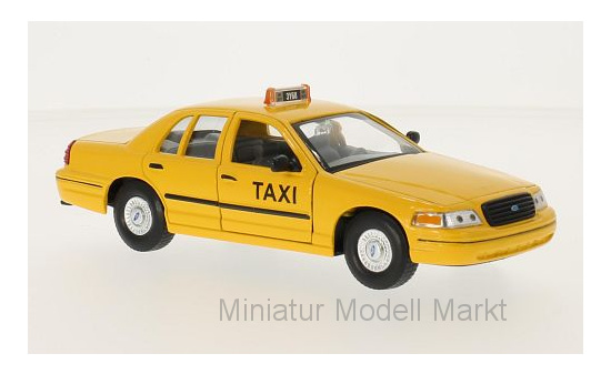 Welly 22082T Ford Crown Victoria, New York Taxi, ohne Vitrine, 1999 1:24