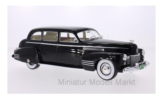 BoS-Models 190 Cadillac Fleetwood 75 Touring Sedan, schwarz, 1941 1:18