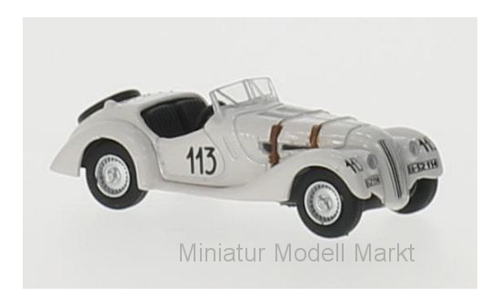 Oxford OXF76BM28001 BMW 328 - Mille Miglia - A.Fane - B.James 1:76