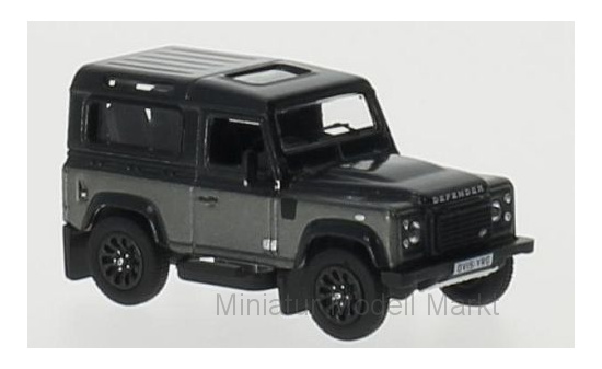 Oxford OXF76LRDF009AU Land Rover Defender 90 - grau , dunkelgrau - Vorbestellung 1:76