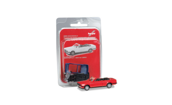 Herpa 012225-005 Herpa MiniKit: BMW 3er Cabrio, rot - Vorbestellung 1:87