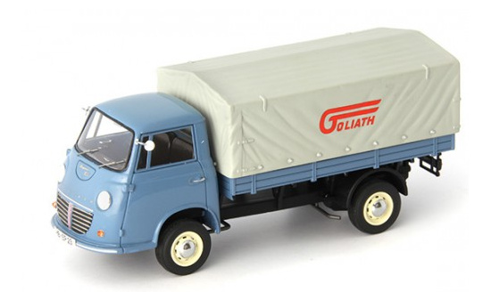 Autocult 08004 Goliath Express 1100 Pritsche, blau-hellgrau 1:43