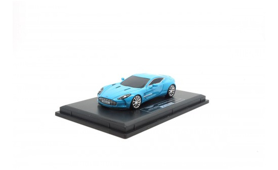 FrontiArt 177-1 Aston Martin One:77 - baby-blue-metallic 1:87