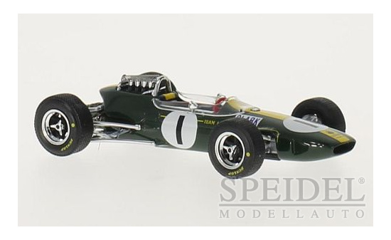 Brumm R592 Lotus 33, No.1, Formel 1, GP Deutschland, J.Clark, 1965 1:43