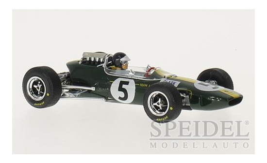Brumm R590-CH Lotus 33, No.5, Formel 1, GP England, J.Clark, 1965 1:43