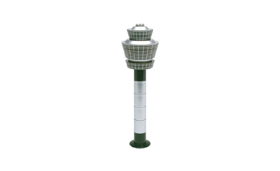 Herpa 519670 Flughafengebäude: Airport-Tower-Set 1:500
