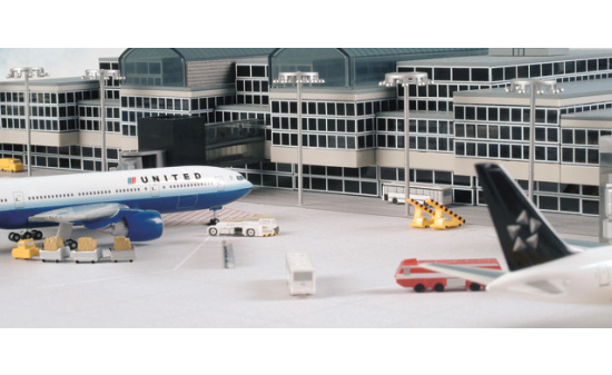 Herpa 520362 Flughafen Basis Set 1 - Vorbestellung 1:500