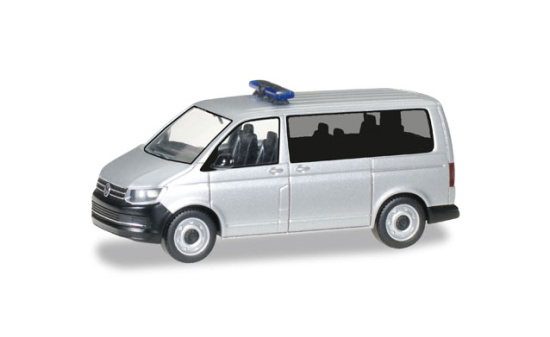 Herpa 012911 Herpa MiniKit: VW T6 Bus, silbermetallic 1:87