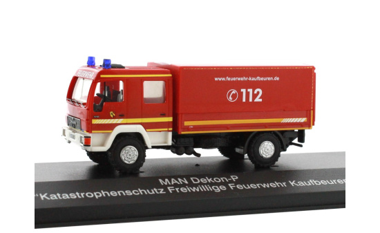 Rietze 68039 MAN Dekon-P Katastrophenschutz FW Kaufbeuren, 1:87 1:87