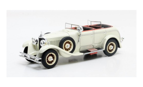 Matrix Scale Models 41302-191 Mercedes-Benz Model K Torpedo Transformable Saoutchik wit 1926 1:43