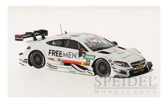 Spark B66961271 Mercedes AMG C63 DTM, No.34, Freemans, DTM, E.Ocon, 2016 1:43