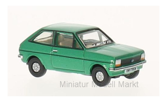 Oxford 76FF005 Ford Fiesta MK1, metallic-grün, RHD 1:76
