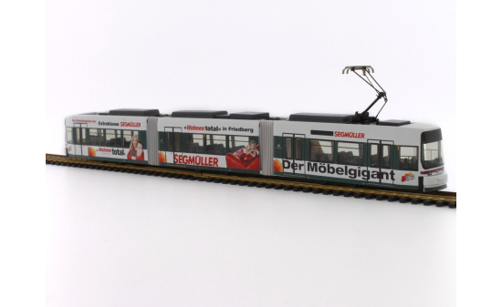 Rietze STRA01014 Adtranz GT6M - AVG Augsburg - Segmüller 603, 1:87 1:87