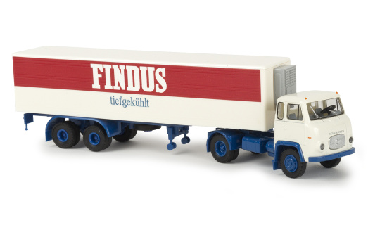 Brekina 85161 Scania LB 76, Findus, Koffer-SZ 1:87