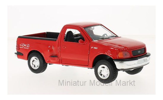 Welly 29391RED Ford F-150 Styleside, rot, 1999 1:24