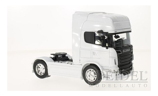 Welly 32670S-WHITE Scania R730 V8 (4x2), weiss 1:32