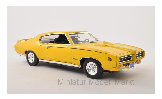 Motormax 73133YELLOW Pontiac GTO Judge, gelb, 1969 1:18