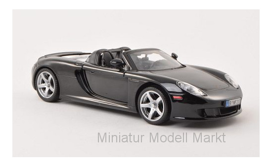 Motormax MOM73305BLACK Porsche Carrera GT - schwarz 1:24